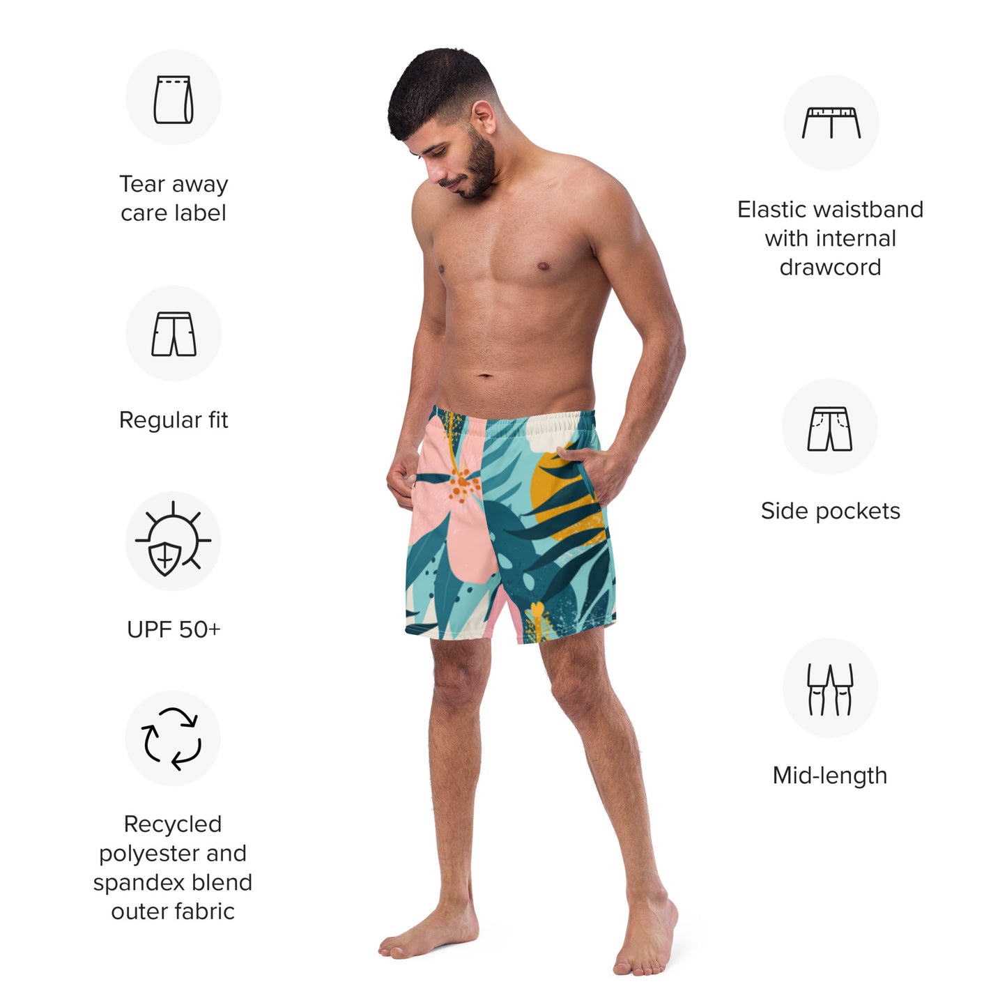 Maillot de bain all over homme