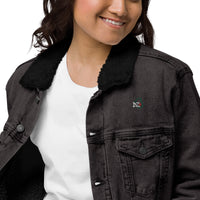 Veste sherpa en jean Unisex