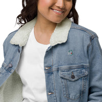 Veste sherpa en jean Unisex